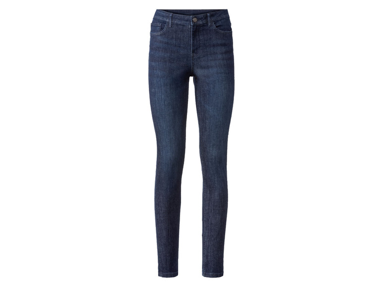 Gehe zu Vollbildansicht: esmara Damen High Waist Jeans, Super Sinny Fit - Bild 2