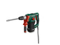 Ein grüner Parkside 1500W Bohrhammer mit einem Meißel.