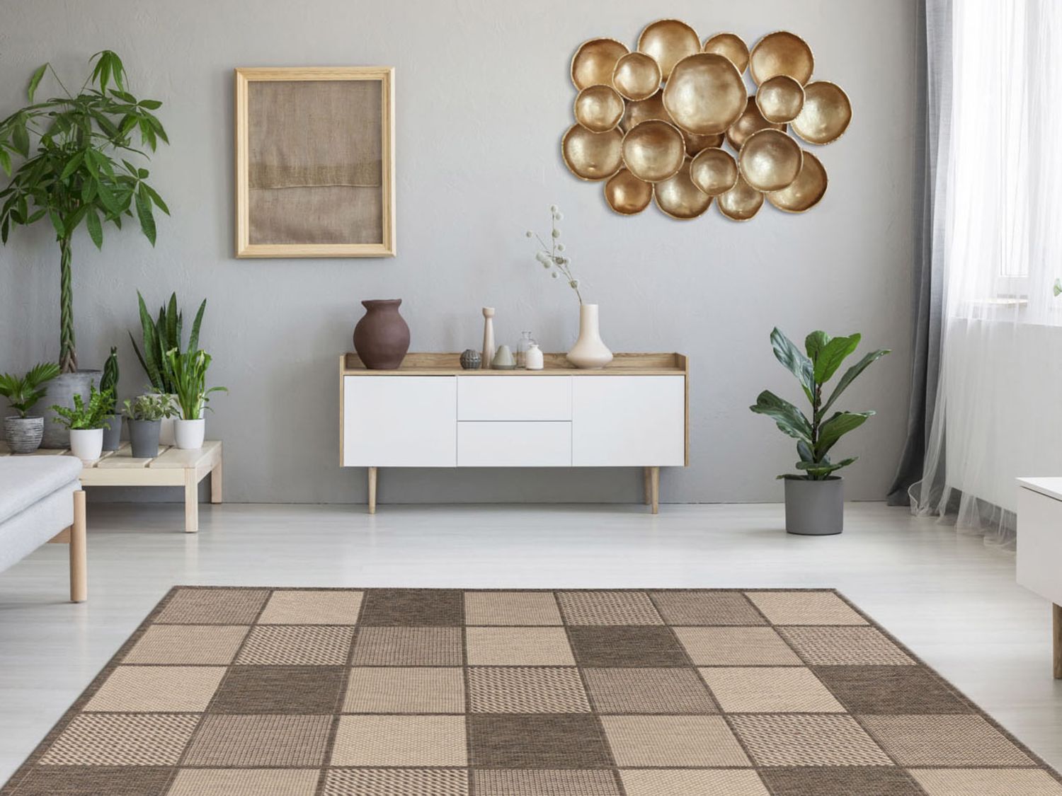 Thumbnail - Arte Espina Teppich Splash (Design 400, Creme, 80cm x 150cm)