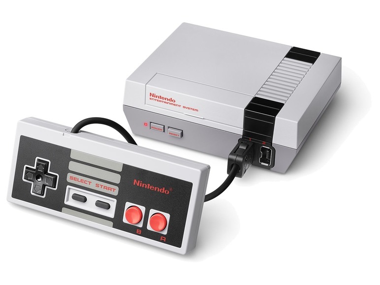 Gehe zu Vollbildansicht: Nintendo Spielekonsole Classic Mini, Nintendo Entertainment System, mit 30 NES-Spielen - Bild 2