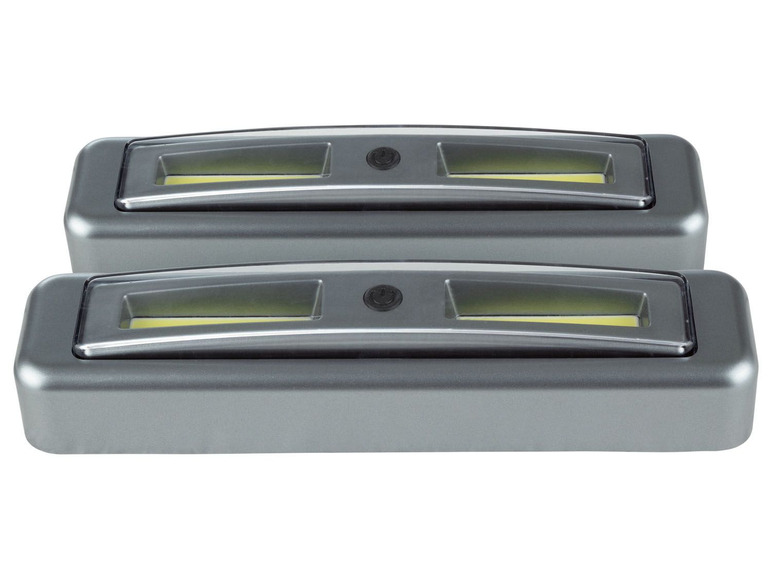 Gehe zu Vollbildansicht: LIVARNO LUX® Push Light, 2 Stück, 2 Watt, mit Ein-Aus-Drucktaste, Klebepads - Bild 2