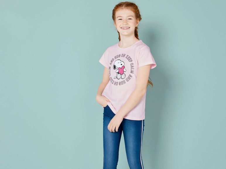 Gehe zu Vollbildansicht: Kinder/ Kleinkinder T-Shirt Mädchen, 2 Stück, aus reiner Baumwolle - Bild 15