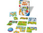 Ravensburger Spiel 'Hase hüpf!' mit Puzzles und Ball.