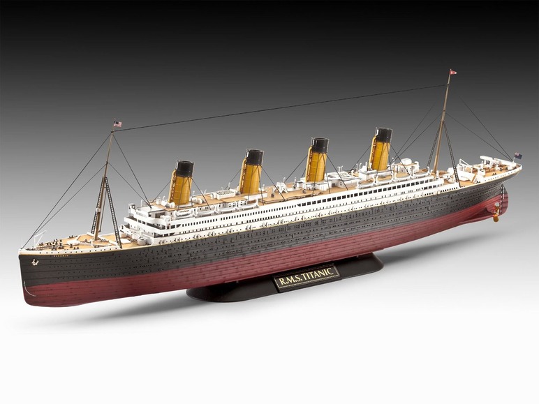 Gehe zu Vollbildansicht: Revell Geschenkset mit zwei Modellen »Titanic«, Schiff, ab 10 Jahren - Bild 2