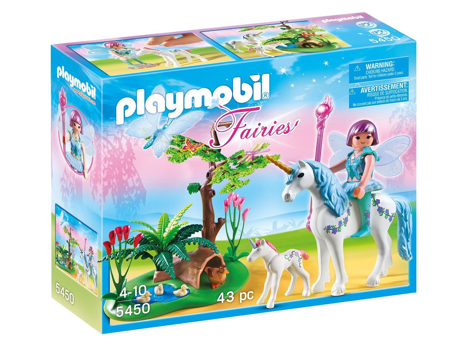Playmobil Playmobil Fee Aquarell auf der Einhorn-Licht…