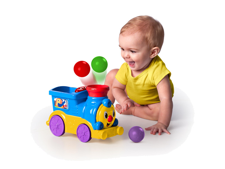 Gehe zu Vollbildansicht: Bright Starts™ Spielzeugzug Roll & Pop Train™ - Bild 2