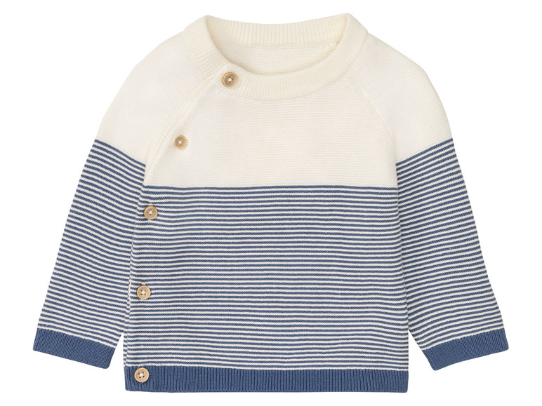 Gehe zu Vollbildansicht: lupilu® Baby Strickjacke Jungen, mit Bio-Baumwolle - Bild 13