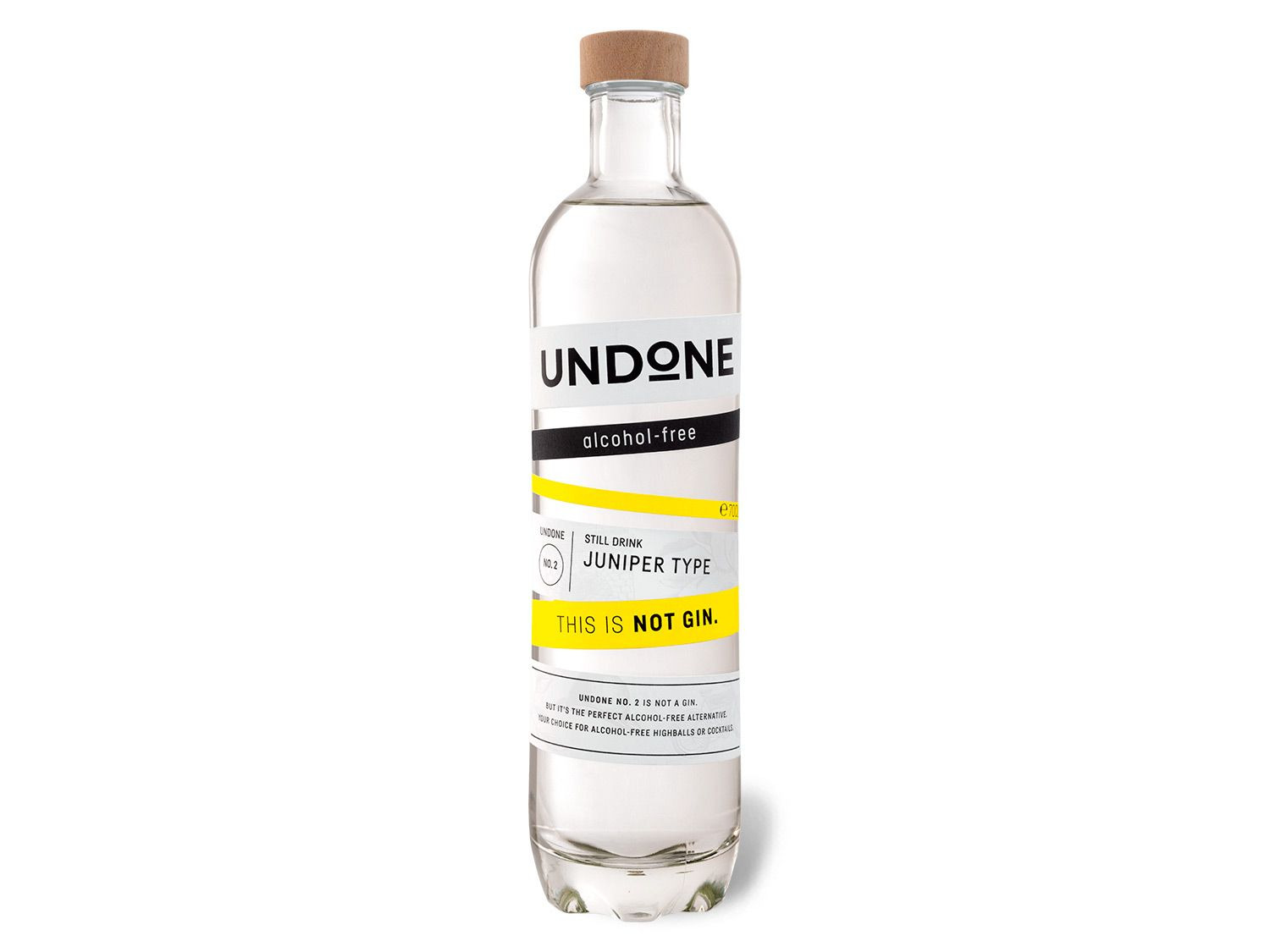 LIDL - Not Juniper | Undone 2 No. Type Gin Alkoholfrei