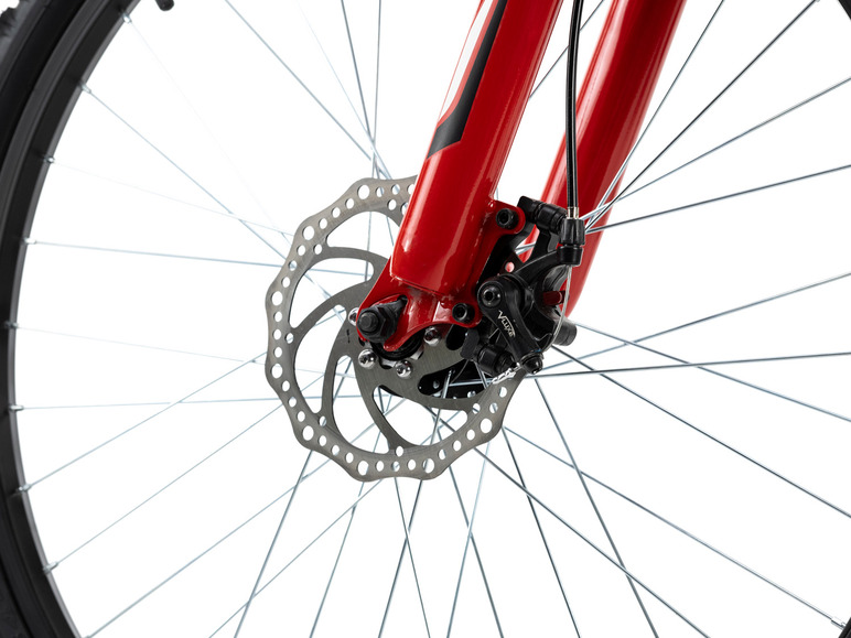 Gehe zu Vollbildansicht: KS Cycling Hardtail MTB 26" Xtinct grau-rot - Bild 16