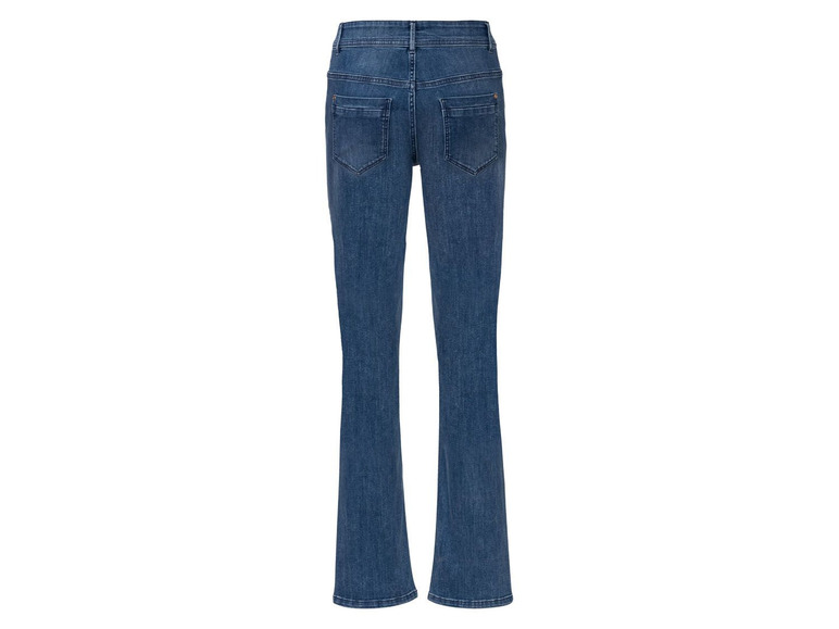 Gehe zu Vollbildansicht: esmara® Damen Jeans, Straight Fit, mit normaler Leibhöhe - Bild 3