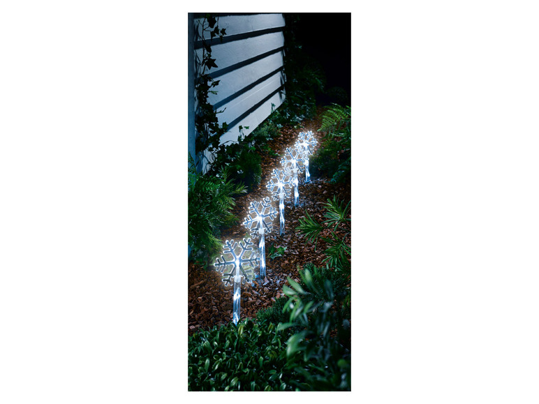 Gehe zu Vollbildansicht: Livarno Home LED Garten-Leuchtstäbe, 5 Stück - Bild 3