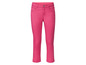 Rosa Capri-Jeans für Damen.