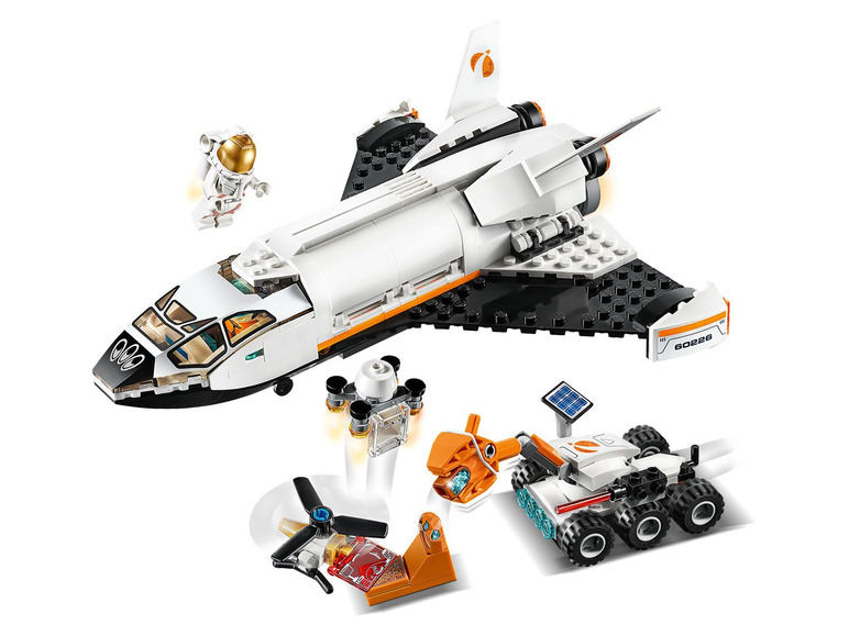 Gehe zu Vollbildansicht: LEGO® City 60226 »Mars Forschungsshuttle«, 273-teilig - Bild 3