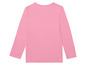 Ein rosafarbenes Langarmshirt für Kinder.