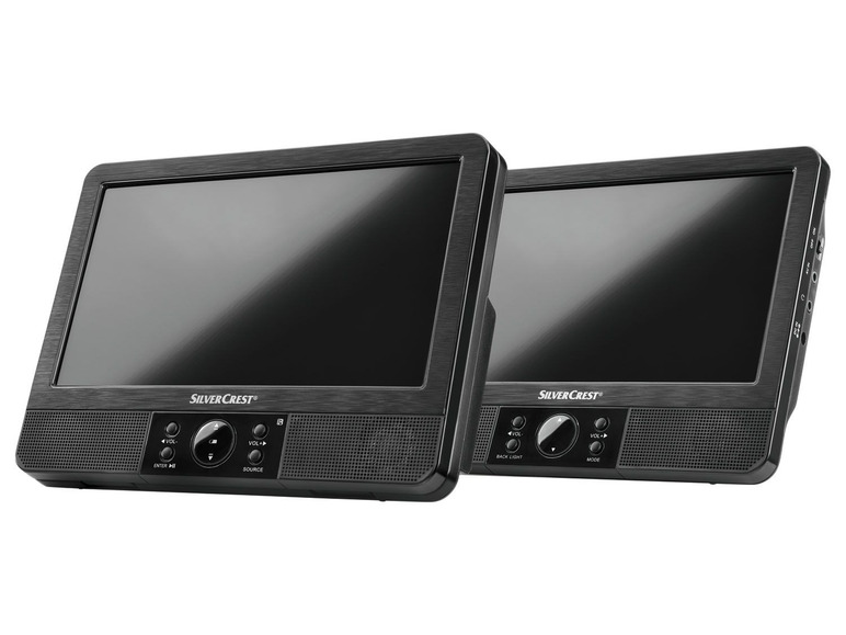 Gehe zu Vollbildansicht: SILVERCREST® Portabler DVD Player mit 2 x 9 Bildschirmen SPDVD 1A1 - Bild 2