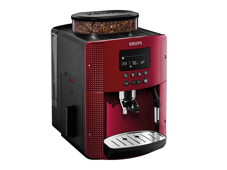 Gehe zu Vollbildansicht: Krups Kaffeevollautomat »EA8155.70«, rot - Bild 1
