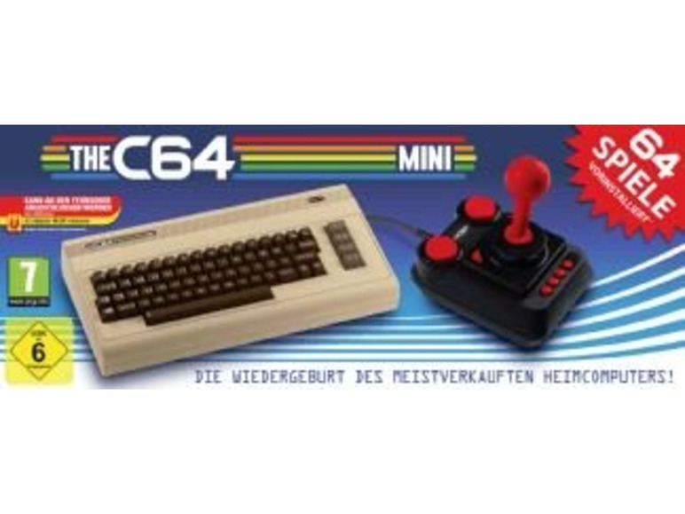 Gehe zu Vollbildansicht: Diverse The C64 Mini - Hardware Konsolen - Bild 1