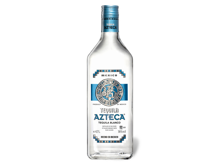 Azteca 38% Vol Blanco Tequila