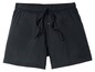 Schwarze Shorts mit Kordelzug
