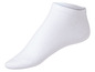 Weiße Socken ohne Bündchen