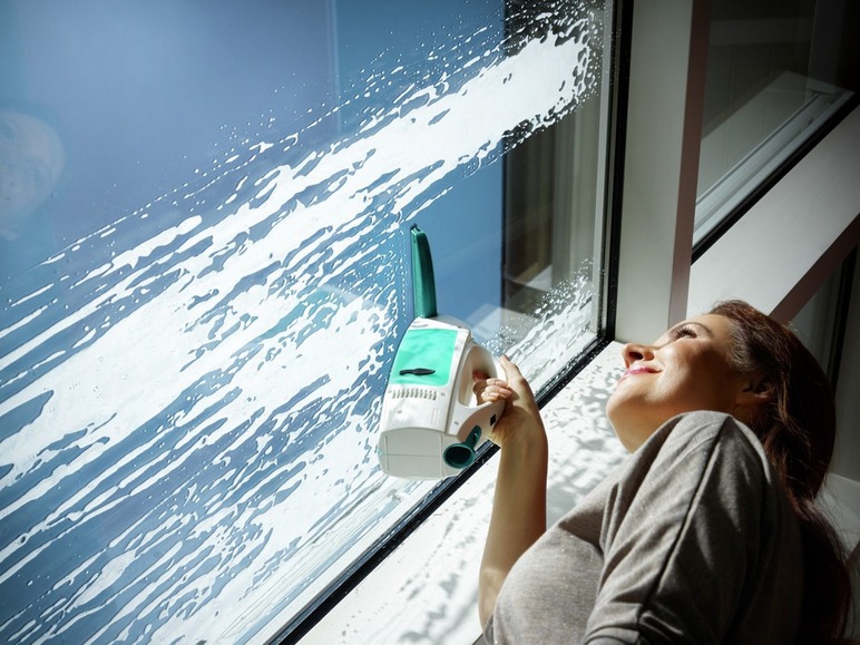 Gehe zu Vollbildansicht: LEIFHEIT Fenstersauger-Set »Dry&Clean«, mit Stiel und Einwascher, 45 min Akkulaufzeit - Bild 13