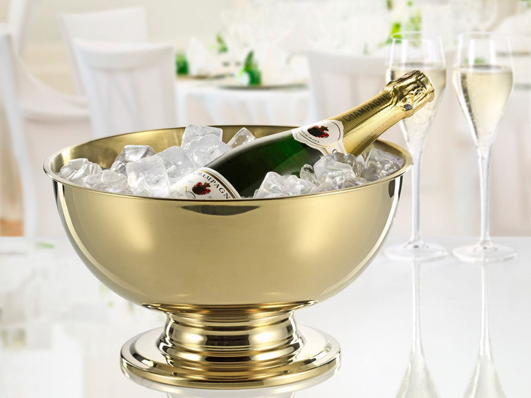 Gehe zu Vollbildansicht: Esmeyer Champagnerschale Edelstahl ca. 5l Fassungsvermögen - Bild 6