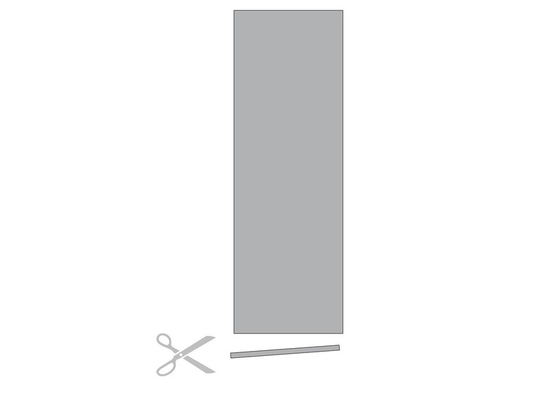 Gehe zu Vollbildansicht: Home Wohnideen Schiebevorhang Rom Uni 245 x 60 cm, halbtransparent - Bild 6