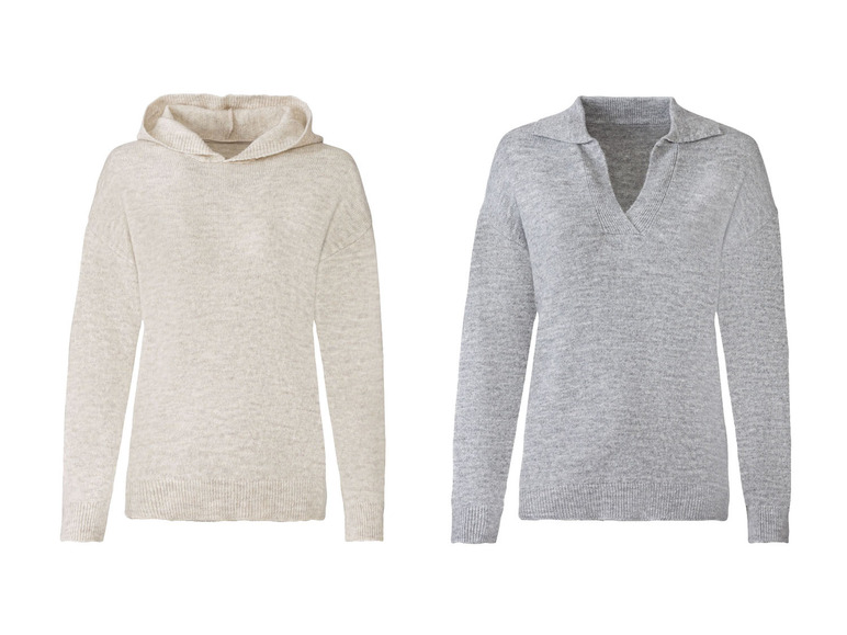 Gehe zu Vollbildansicht: ESMARA&reg; Damen Homeoffice Strickpullover, weit geschnitten - Bild 1