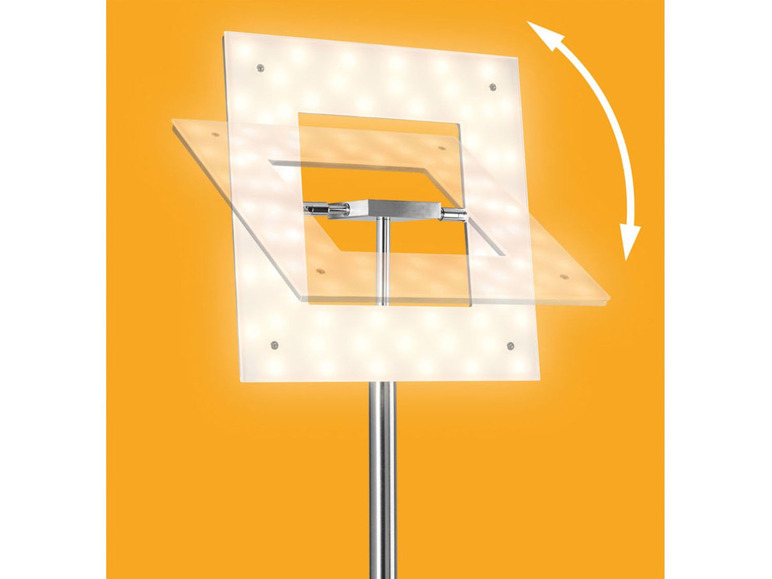 Gehe zu Vollbildansicht: LIVARNO LUX® LED Deckenfluter »Quadrat«, dimmbar - Bild 7