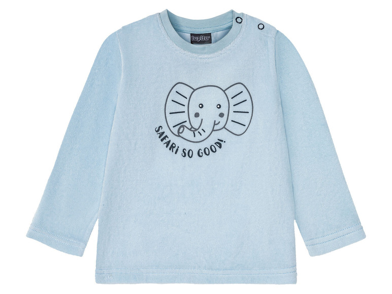 Gehe zu Vollbildansicht: lupilu Kleinkinder Jungen Pyjama Nicki, aus weicher Nicki-Qualität - Bild 19