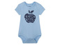 Babybody mit 'Growing'-Aufdruck in Apfelform.
