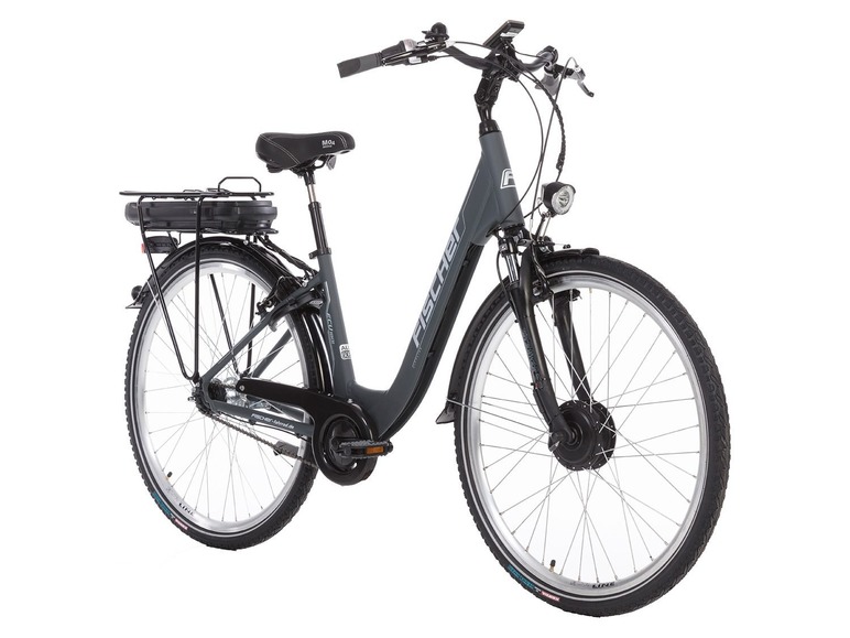 Gehe zu Vollbildansicht: FISCHER E-Bike »ECU 1801«, City Bike, 28 Zoll, 100 km Reichweite, 7 Gang Shimano - Bild 1