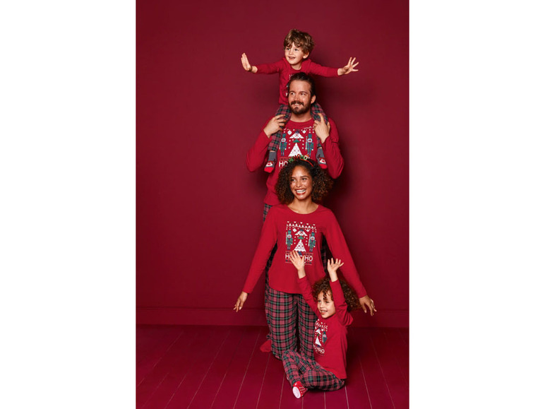 Gehe zu Vollbildansicht: LUPILU® Kleinkinder Mädchen Pyjama, mit Print - Bild 11
