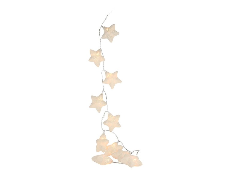 Gehe zu Vollbildansicht: MELINERA® Lichterkette Sterne/Weihnachtsbaum - Bild 2
