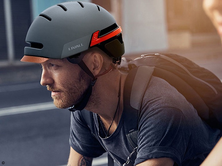 Gehe zu Vollbildansicht: Livall Fahrradhelm »Helmet Bh51T«, LED Lichtsystem, SOS Alarm, Blinkerfunktion - Bild 12