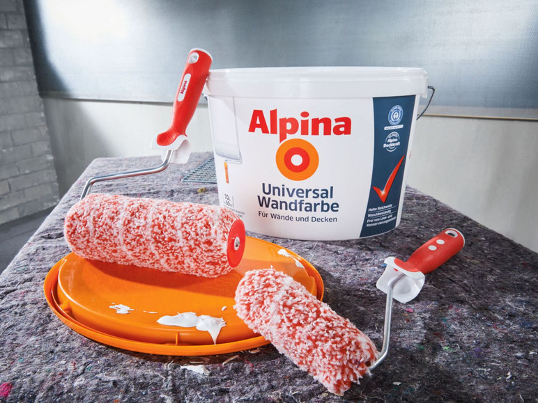 Gehe zu Vollbildansicht: Alpina Universal Roller, 22 cm, hochwertiger Flor - Bild 2