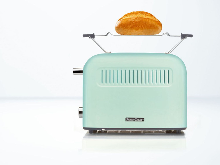 Gehe zu Vollbildansicht: SILVERCREST® Toaster, 920 Watt, mit 6-Stufen-Bräunungsregler, abnehmbarer Brötchenaufsatz - Bild 9