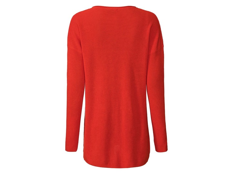 Gehe zu Vollbildansicht: ESMARA® Pullover Damen, aus Strukturstrick, mit Baumwolle, Viskoseanteil - Bild 4