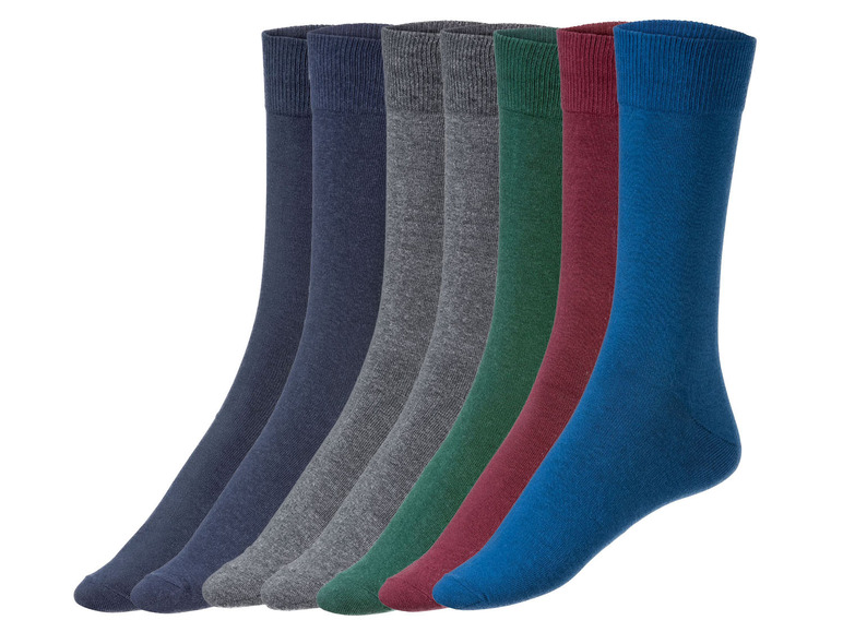 Gehe zu Vollbildansicht: LIVERGY® Herren Socken, 7 Stück, mit Baumwolle - Bild 2