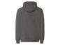 Graue Kapuzenjacke