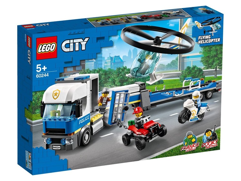 Gehe zu Vollbildansicht: LEGO® City 60244 »Polizeihubschrauber-Transport« - Bild 1