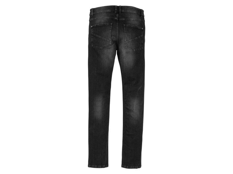 Gehe zu Vollbildansicht: LIVERGY® Jeans Herren, Slim Fit, in 5-Pocket-Style, hoher Baumwollanteil, mit Elasthan - Bild 3