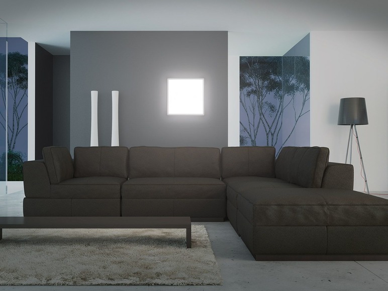 Gehe zu Vollbildansicht: LIVARNO LUX® LED-Panel, 24 Watt, mit Farbtonsteuerung und Timerfunktion, dimmbar, weiß - Bild 5
