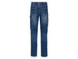 Blaue Jeans mit Taschen