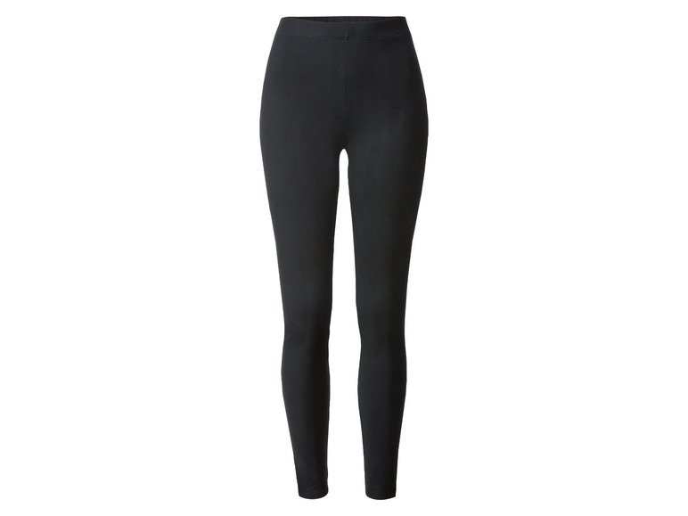 Schwarze Leggings für Damen.