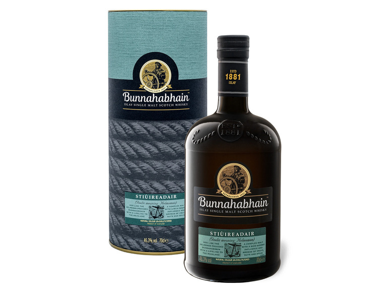 Gehe zu Vollbildansicht: Bunnahabhain Stiùireadair Islay Single Malt Scotch Whisky 46,3% Vol - Bild 1