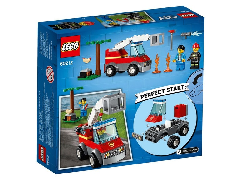 Gehe zu Vollbildansicht: LEGO® City 60212 Feuerwehr beim Grillfest - Bild 3