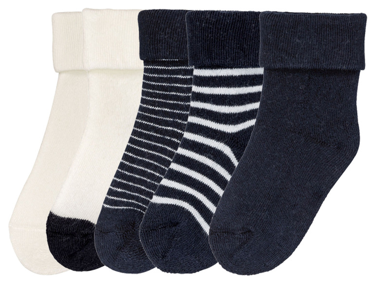 Gehe zu Vollbildansicht: lupilu Baby Socken, 5er Set, mit Bio-Baumwolle - Bild 14