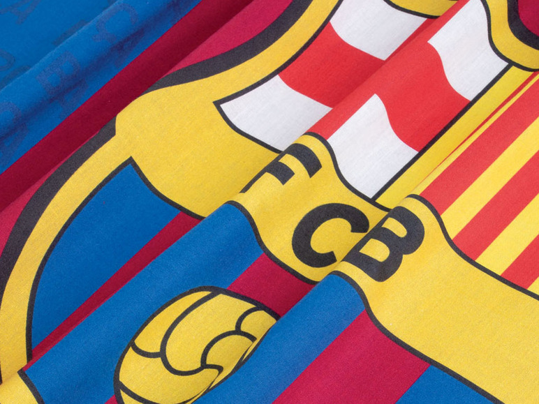 Gehe zu Vollbildansicht: Renforcé Bettwäsche »FC Barcelona«, 135 x 200 cm - Bild 4