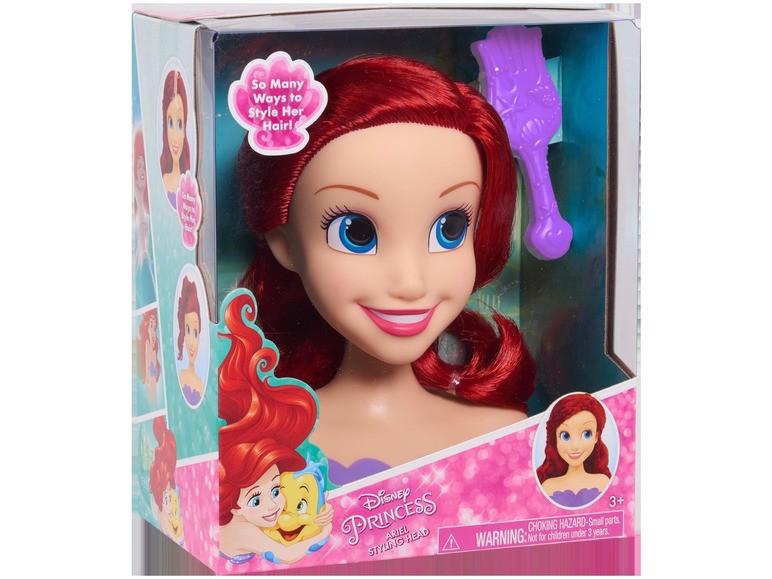 Gehe zu Vollbildansicht: Just Play Ltd. Disney Princess Ariel Mini Styling Head - Spielwaren - Bild 1